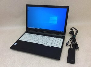  ноутбук FUJITSU LIFEBOOK A576/P i5-6200U / память 8GB / HDD500GB / Windows10Pro / источник питания адаптор есть [ самовывоз возможно / Osaka departure ]0521-1613