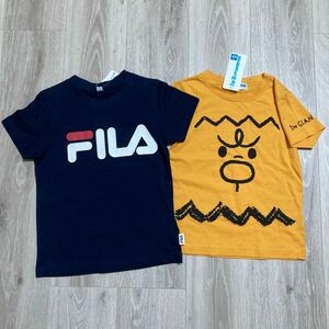 綿100% 半袖Tシャツ　FILA ドラえもん　ジャイアン　110