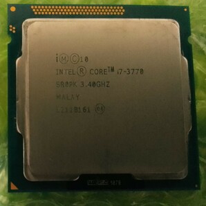 Intel CPU Core i7 3770 3.40GHZ デスクトップ用CPU