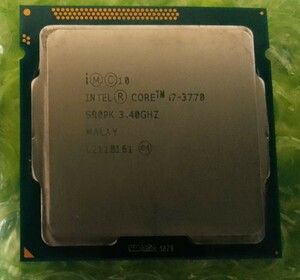 Intel CPU Core i7 3770 3.40GHZ デスクトップ用CPU