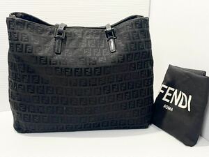 A29■ 美品 ヴィンテージ フェンディFENDI トートバッグ ブラック 