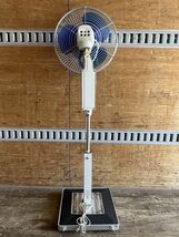 【昭和レトロ！難あり】 MITSUBISHI 三菱電機 扇風機 R35-SN2 3枚羽根 35㎝ 高級洋間扇_画像3