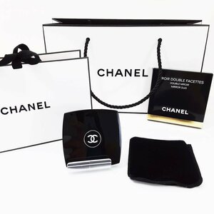 CHANEL シャネル ミロワール ドゥーブル ファセット コンパクトミラー ショップ袋あり