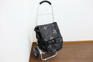 J6345◆シルバーカー◆ショッピングキャリー◆買い物カート◆LUISPAN◆おりたたみ◆防水◆75L◆荷物運び