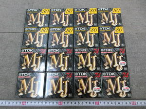 M[5-23]V21 electric shop stock goods TDK recording for Mini disk MiniDisc MD 16 sheets together MUSIC JACK MJ74*80 unused long-term keeping goods 
