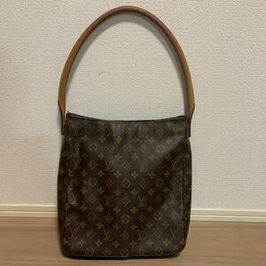 LOUIS VUITTON ルイヴィトン ルーピングGM M51145モノグラム ショルダーバッグ トートバッグ MI0011