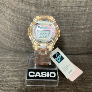 バックライト点灯せず ほぼ未使用 展示品 CASIO カシオBaby-G ベビージー BG-1001-4AVDR レディース 腕時計 パピーズガーデン クリアピンク