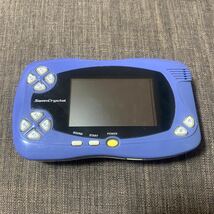 ジャンク品 BANDAI バンダイ Swan Crystal ワンダースワンクリスタル SCT-001 ブルーバイオレット _画像1