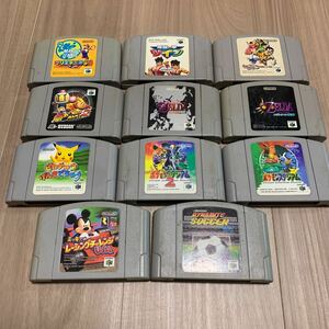 1 1 pcs present condition delivery operation not yet verification Nintendo person ton dou64 soft summarize Zelda. legend Pokemon Stadium Pikachu . dragon. . twin Mickey 