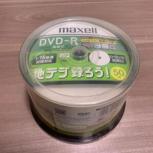  unopened unused 50 sheets maxellmak cell DVD-R video recording for 1-16 speed 120 minute 4.7GB CPRM correspondence DRD120CTWPC.50SP