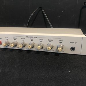 AKAI PROGRAMMABLE EQUALIZER PEQ6 簡易チェック済み 中古品の画像3