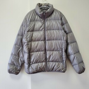 UNIQLO　ユニクロ　ウルトラライトダウンジャケット　メンズ　M　シルバー　軽量　プレミアムダウン　PREMIUMDOWN　ULTRALIGHT　登山