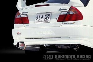 自動車関連業者直送限定 柿本 マフラー HYPER FULLMEGA N1+ Rev. MITSUBISHI ランサーエボリューションⅤ/Ⅵ CP9A 2.0_ターボ 4WD (M31306)