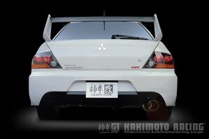 個人宅発送可能 柿本 マフラー HYPER FULLMEGA N1+ Rev. MITSUBISHI ランサーエボリューションⅨ/ⅨMR CT9A 2.0_ターボ 4WD (M31323)