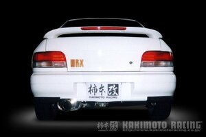 個人宅発送可能 柿本 マフラー Kakimoto.R カキモトアール SUBARU インプレッサ GC8 2.0_ターボ 4WD 5MT (BS302)