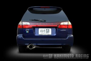 自動車関連業者直送限定 柿本 Kakimoto.R カキモトアール SUBARU レガシィツーリングワゴン BH5 2.0_ツインターボ 4WD 5MT/4AT (BS323)