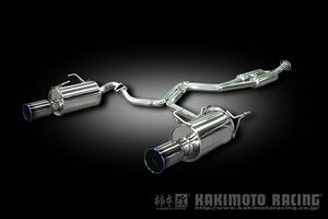 自動車関連業者直送限定 柿本 カキモト マフラー Regu.06 & R レグゼロロクアール SUBARU インプレッサ GVF 2.5_ターボ 4WD 5AT (B22338)