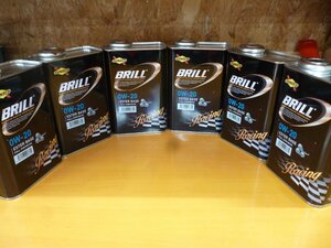 送料無料 [即納] SUNOCO エンジンオイル スノコ オイル BRILL ブリル 0W-20 1L×6 6本 6L サーキット タイムアタック ドリフト