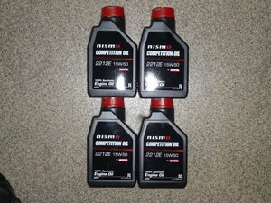 即納 新品 ニスモ NISMO モチュール MOTUL エンジンオイル コンペティションオイル 2212E （15W50）KL150-RS531 4リッター 4L