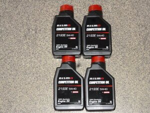 送料無料 即納 新品 ニスモ NISMO モチュール MOTUL エンジンオイル コンペティションオイル 2193E （5W40）KL050-RS401 4リッター 4L