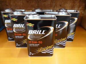 [即納] SUNOCO エンジンオイル スノコ オイル BRILL ブリル 17.5w-50 17.5w50 1L×6 6本 6L サーキット タイムアタック ドリフト