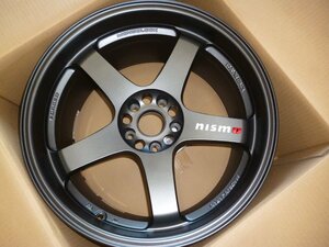 新品 即納 NISMO ニスモ LM GT4 19x10.5J ＋15 114.3 5穴 マットガンブラック スカイライン GT-R 4本セット (4030S-RSR49-MG) LMGT4