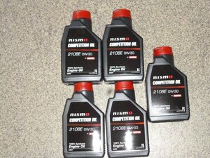 即納 新品 ニスモ NISMO モチュール MOTUL エンジンオイル コンペティションオイル 2108E （0W30）KL000-RS331 5リッター 5L Z33 Z34 ＮＡ