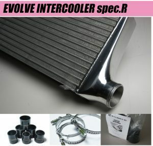 HPI EVOLVE インタークーラーキット SPEC-R スペックR 72mm 厚 トヨタ マークII系 JZX90 1JZ-GTE 黒シリコン ホースバンド (HP3ICE-T0202)