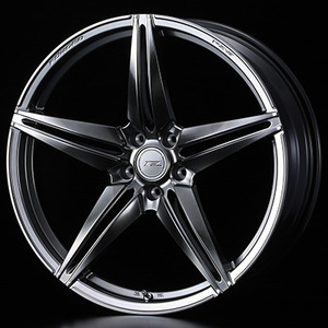 【個人宅発送可能】ウエッズ Weds 19X8.0J +45 5H PCD114.3 DBK ホイール 1本 F-ZERO FZ-3 エフゼロ・エフゼットスリー (39462)