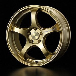 【個人宅発送可能】 ウエッズスポーツ WedsSport 18X7.5J +45 5H PCD114.3 GOLD ホイール 1本 RN-05M アールエヌゼロゴエム (72823)