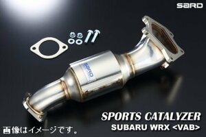 個人宅発送可 サード SARD スポーツキャタライザー SUBARU スバル WRX CBA-VAB EJ20(ターボ) 6MT (89406)