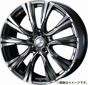 【個人宅発送可能】ウエッズ Weds 18X8.0J +42 5穴 PCD114.3 BMCMC ホイール 1本 LEONIS VR レオニス・ブイアール (41269)