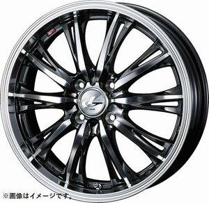 【個人宅発送可能】ウエッズ Weds 16X5.0J +45 4穴 PCD100 BMCMC ホイール 1本 LEONIS RT レオニス・アールティー (41163)