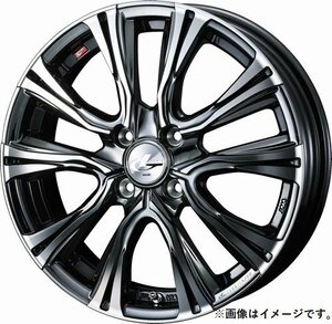 【個人宅発送可能】ウエッズ Weds 16X5.0J +45 4穴 PCD100 BMCMC ホイール 1本 LEONIS VR レオニス・ブイアール (41221)