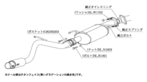 自動車関連業者直送限定 柿本 GTbox 06&S ジーティーボックスゼロロクエス NV100クリッパーリオ DR64W 0.66_ターボ FR/4WD (S44317)_画像3