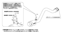 個人宅発送可能 柿本 カキモト マフラー hyper GTbox Rev. DAIHATSU ダイハツ ムーヴ GF,GH,TA,LA-L910S 0.66_NA 4WD AWD (D41303)_画像3