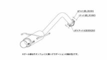 自動車関連業者直送限定 柿本 カキモト マフラー GTbox 06&S SUZUKI スズキ BALENO バレーノ DBA-WB32S 1.2_NA K12C 2WD (FF) CVT (S44341)_画像4