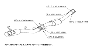 自動車関連業者直送限定 柿本 カキモト Regu.06 & R レグゼロロクアール NISSAN スカイライン GT-R BNR34 2.6_ツインターボ 4WD (N21352)