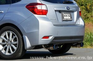 自動車関連業者直送限定 HKS LEGAMAX Premium リーガマックスプレミアムマフラー インプレッサスポーツ GPE FB20-MA1 15/06- (32018-AF013)