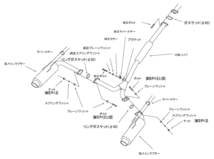 個人宅発送可能！ HKS サイレントハイパワーマフラー ミツビシ ランサーエボリューション CZ4A(X) 4B11(TURBO) 07/10-15/07 (31019-AM010)_画像3