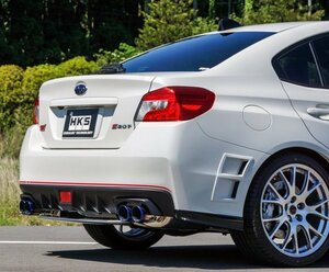 自動車関連業者直送限定 HKS Super Turbo Muffler スーパーターボマフラー SUBARU スバル WRX S4 VAG FA20[ターボ] 14/08- (31029-AF013)