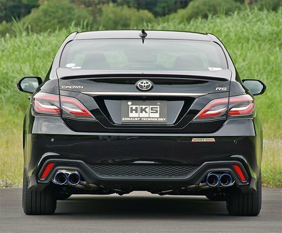 自動車関連業者直送限定 HKS Super Turbo Muffler スーパーターボマフラー TOYOTA トヨタ クラウン ARS220 8AR-FTS 18/06- (31029-AT002)