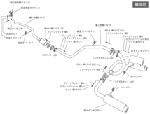 個人宅発送可能 HKS silent Hi-Power サイレントハイパワー マフラー DAIHATSU ダイハツ コペン等 LA400K/A KF[ターボ] (31019-AD006)_画像3