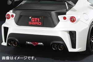 自動車関連業者直送限定 サード SARD GT1 PERFORMANCE AERO GT1 パフォーマンス エアロ リアバンパー TOYOTA トヨタ 86 ZN6 (81028)