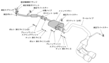 自動車関連業者直送限定 HKS Cool Style II クールスタイルII マフラー HONDA ホンダ N WGN JH1 S07A(NA) 13/11-19/08 (32024-AH009)_画像2