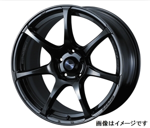 【個人宅発送可能】Weds Sport SA-75R ウェッズ スポーツ 18×9.5J +38 5穴 Rim Edge 3.19mm PCD114.3 R HBCII ホイール 1本 (74036)