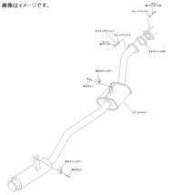 自動車関連業者直送限定 HKS Silent Hi-Power ハイパワー マフラー スズキ ジムニー JA11V, JA11C F6A(TURBO) 91/06-95/01 (31006-AS011)_画像3