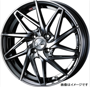 【個人宅発送可能】Weds ウェッズ 16×6.0J +50 4穴 PCD100 BMCMC ホイール 1本 LEONIS IT レオニス レオニス・アイティー (40578)