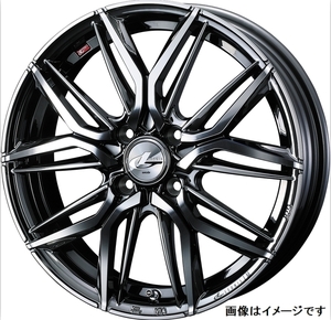 【個人宅発送可能】Weds ウェッズ 17×6.5J +50 4穴 PCD100 BMCMC ホイール 1本 LEONIS LM レオニス レオニス・エルエム (40803)