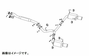 【自動車関連業者様限定】FUJITSUBO フジツボ マフラー A-R シリーズ SUBARU VAB WRX STI 2.0 ターボ (アプライドA～) (570-63111)